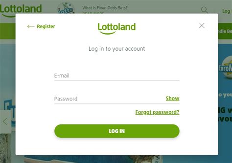 lottoland login